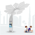 With solar energy, internet, charging and short break...