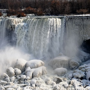Niagara Şelaleleri'nde bir asır sonra ilk