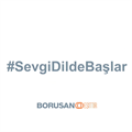 Borusan says "starts in the English language" in Valentine's Day