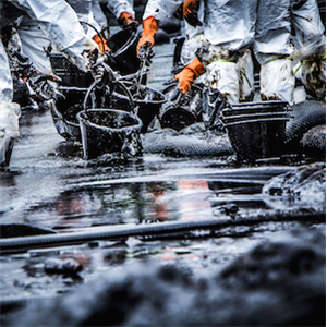 21 thousand barrels of oil in the US leaked into the ocean