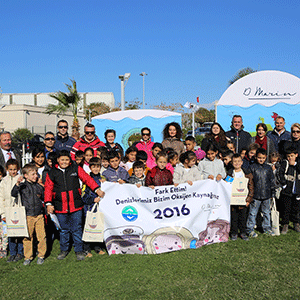 Kids dreamed for blue seas, project produced