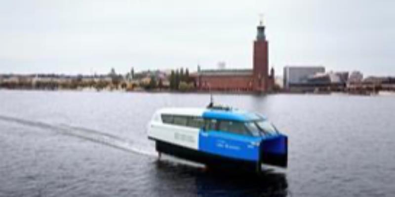 Su üstünde uçan feribot: Stockholm'den dünyaya model