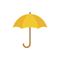 Japanese will protect their children from warm umbrella