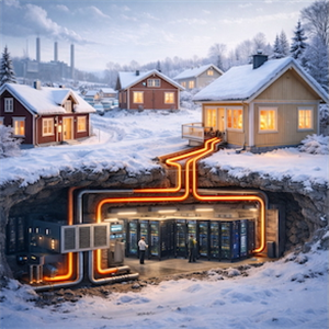 Finland heats its cities with waste heat
