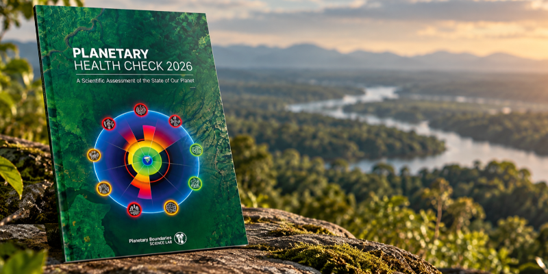 2026 Planetary Health Report: Seven of nine planetary boundaries exceeded