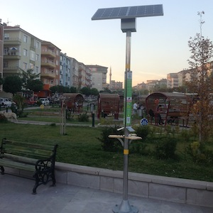 Solar şarj istasyonları yayılıyor